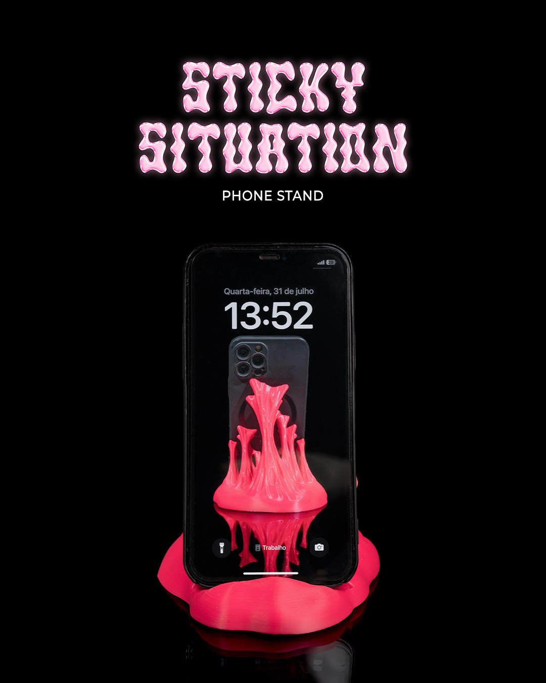 Sticky Situation Phone Stand